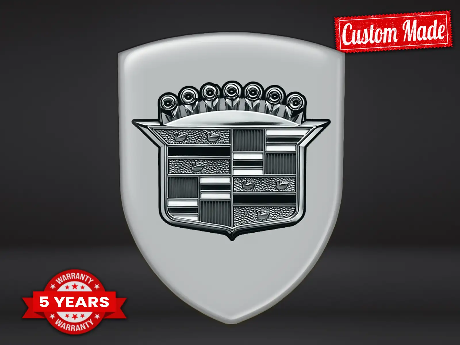 Cadillac Logosticker Premium Max Hochwertig Business ST